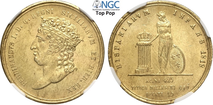 Napoli, Ferdinando I di Borbone ... 