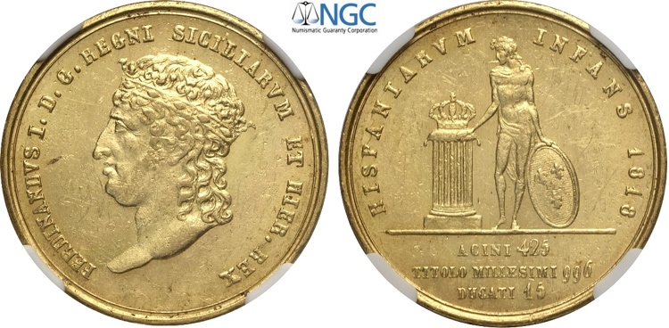 Napoli, Ferdinando I di Borbone ... 