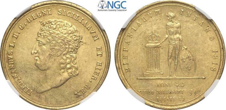 Napoli, Ferdinando I di Borbone ... 