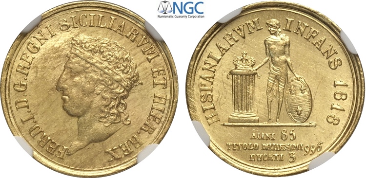 Napoli, Ferdinando I di Borbone ... 