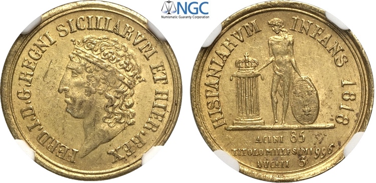 Napoli, Ferdinando I di Borbone ... 