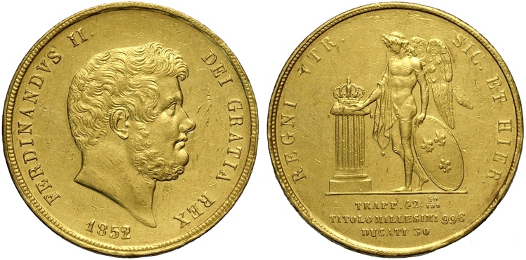 Napoli, Ferdinando II di Borbone ... 