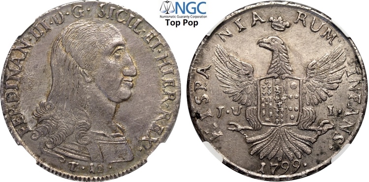 Palermo, Ferdinando III di Borbone ... 