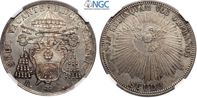 Roma, Sede Vacante (1846), Scudo ... 