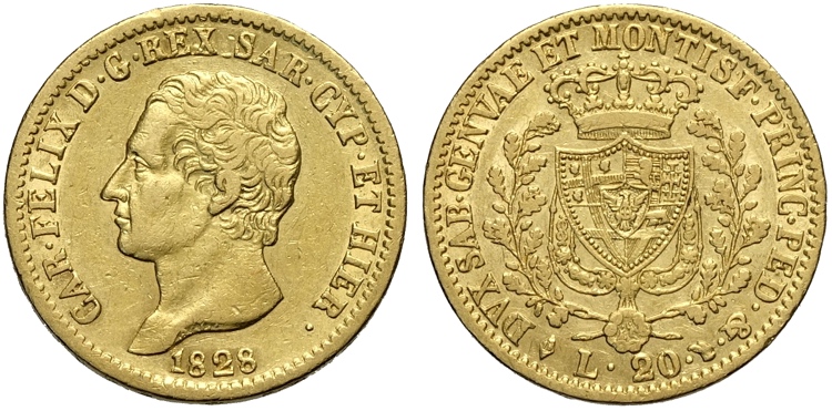 Savoia, Carlo Felice (1821-1831), ... 