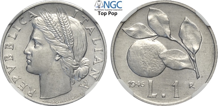 Repubblica Italiana, Monetazione ... 