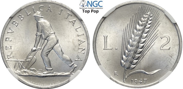 Repubblica Italiana, Monetazione ... 