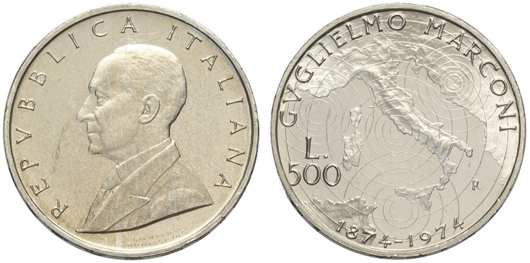 Repubblica Italiana, Monetazione ... 