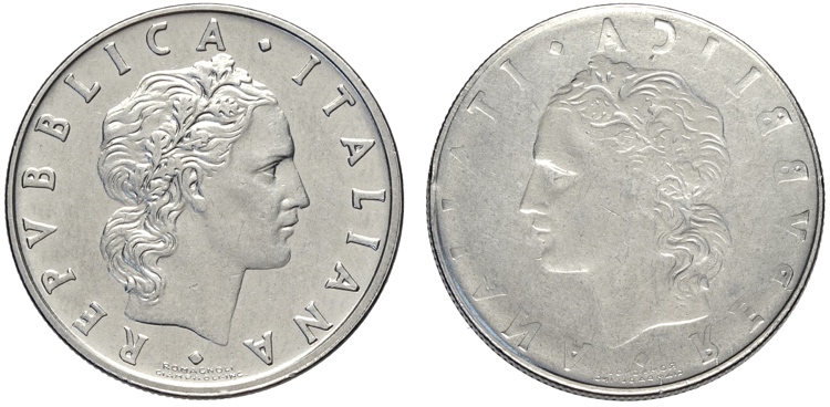 Repubblica Italiana, Monetazione ... 