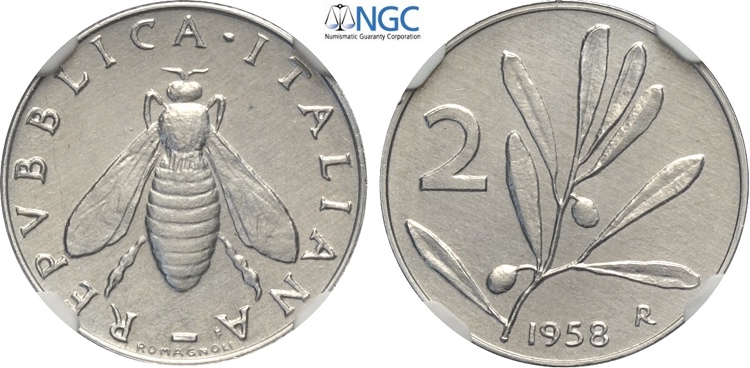 Repubblica Italiana, Monetazione ... 