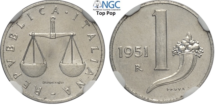 Repubblica Italiana, Monetazione ... 