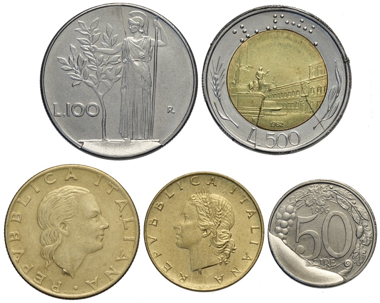 Repubblica Italiana, Monetazione ... 