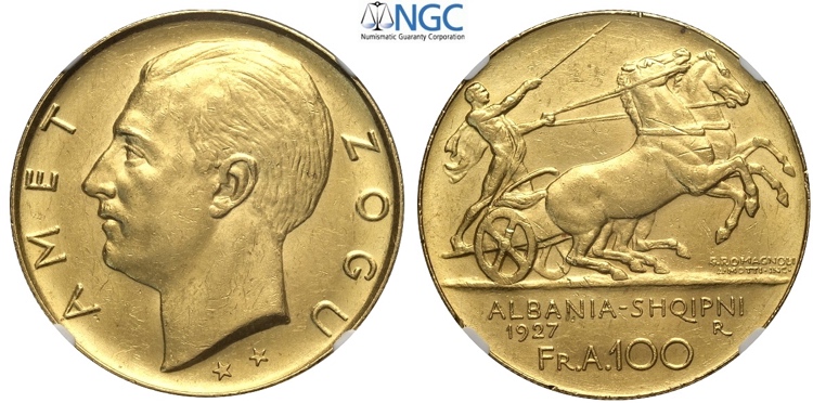 Albania, Ahmet Bey Zogu ... 