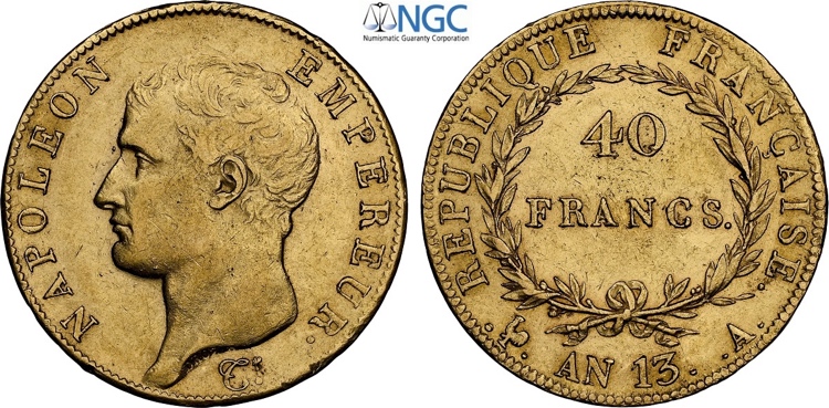 France, Napoleon I (1799-1814), 40 ... 