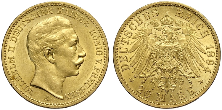 Germany Prussia, Wilhelm II ... 