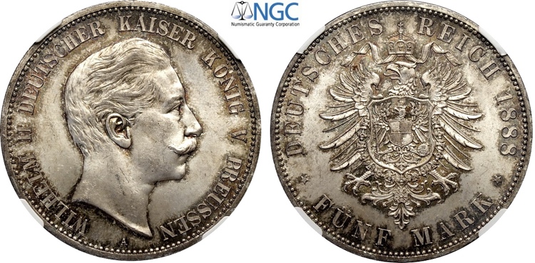 Germany Prussia, Wilhelm II ... 