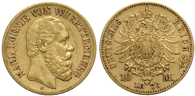 Germany Wurttemberg, Karl I ... 