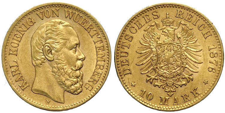 Germany Wurttemberg, Karl I ... 