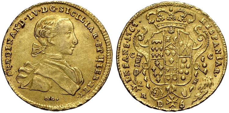 Napoli, Ferdinando IV di Borbone ... 