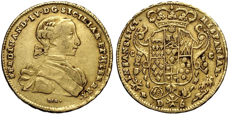 Napoli, Ferdinando IV di Borbone ... 