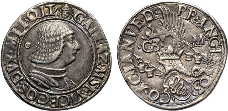 Milano, Galeazzo Maria Sforza ... 