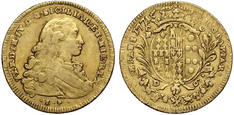 Napoli, Ferdinando IV di Borbone ... 