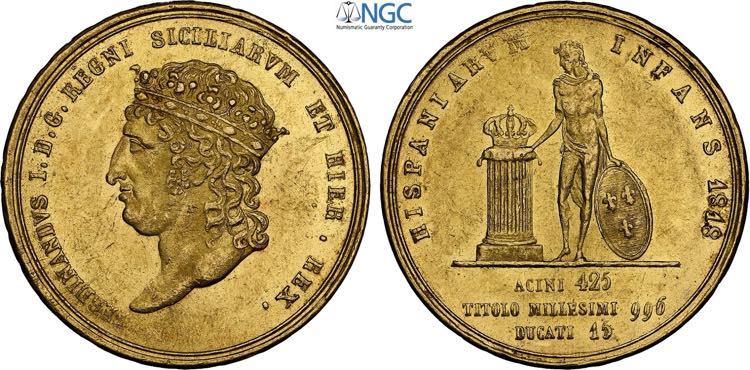 Napoli, Ferdinando I di Borbone ... 