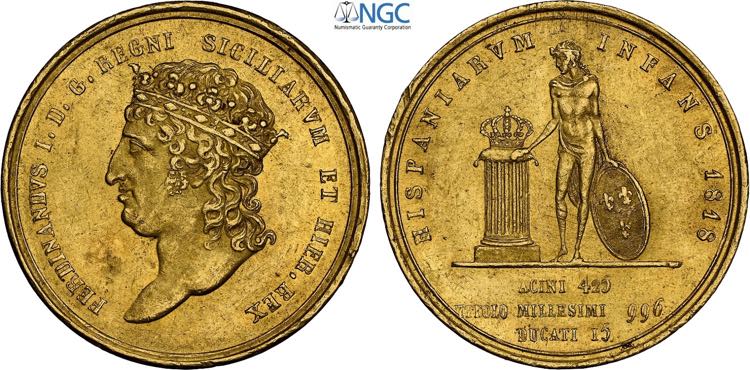 Napoli, Ferdinando I di Borbone ... 