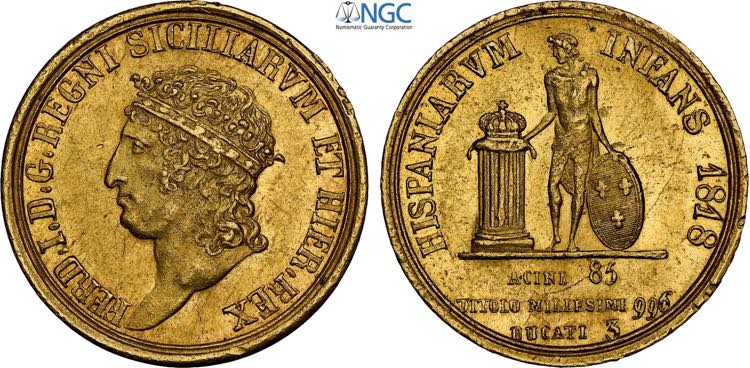 Napoli, Ferdinando I di Borbone ... 