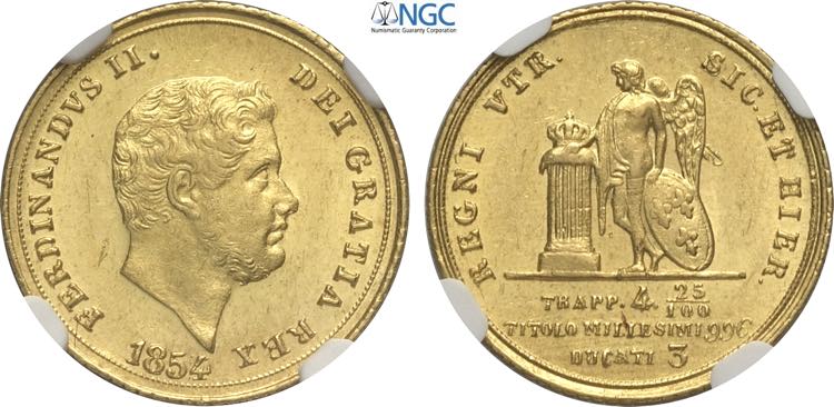 Napoli, Ferdinando II di Borbone ... 