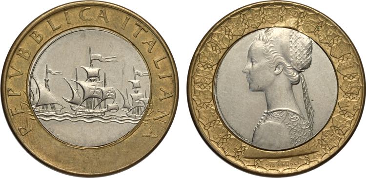 Repubblica Italiana, Monetazione ... 