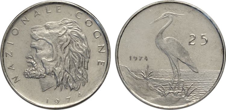 Repubblica Italiana, Monetazione ... 