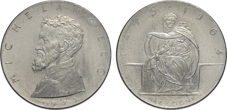 Repubblica Italiana, Monetazione ... 