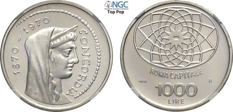 Repubblica Italiana, Monetazione ... 