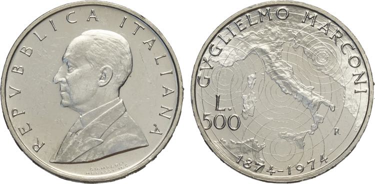 Repubblica Italiana, Monetazione ... 