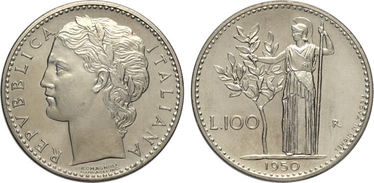 Repubblica Italiana, Monetazione ... 