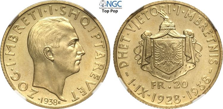 Albania, Ahmet Bey Zogu ... 