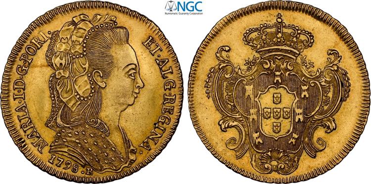 Brazil, Maria I (1786-1816), 6400 ... 