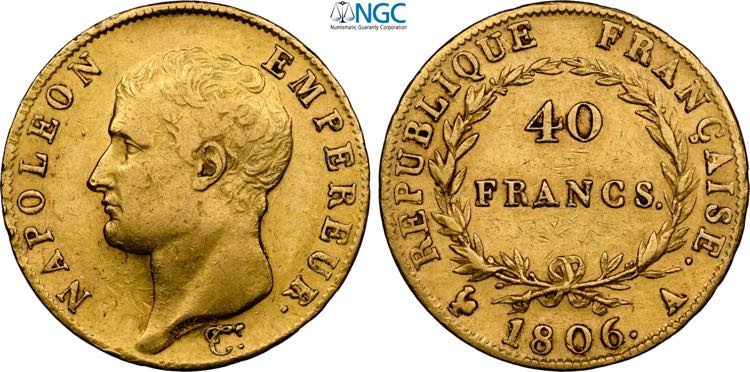 France, Napoleon I (1799-1814), 40 ... 