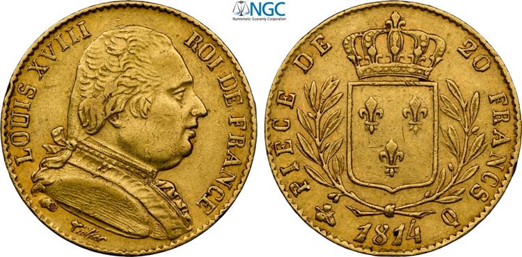 France, Louis XVIII (1814-1824), ... 