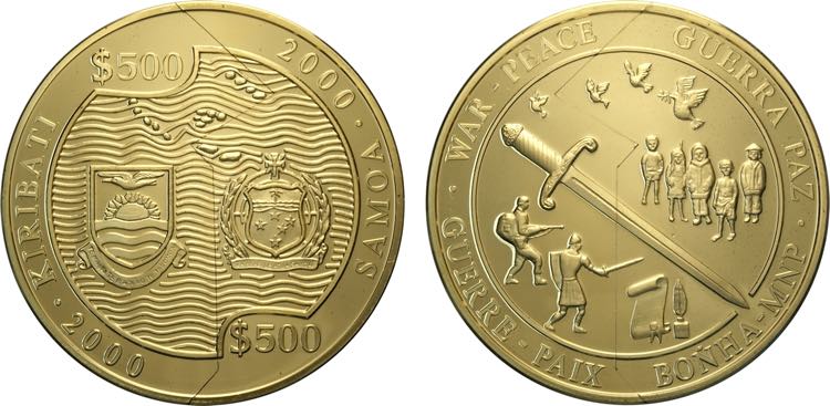 Kiribati, Republic (1979-), 500 ... 