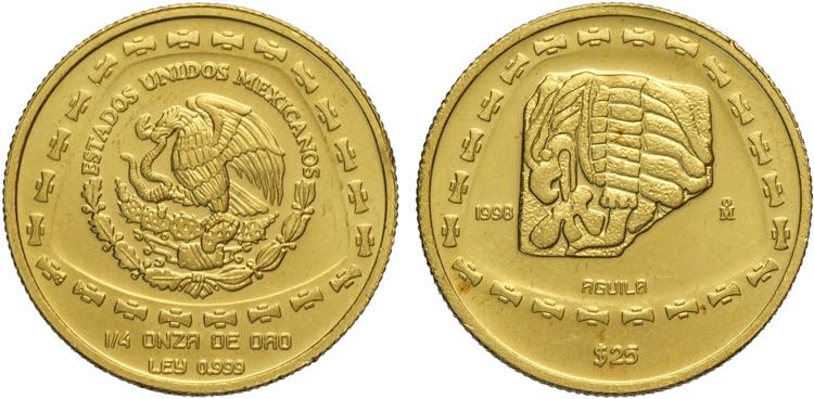 Mexico, Estados Unitos (1823-), 25 ... 