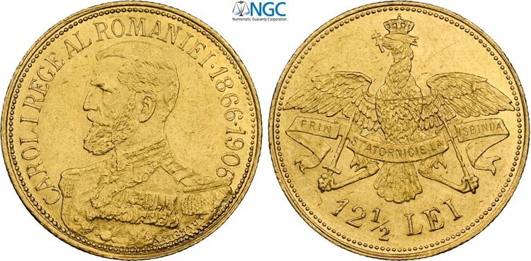 Romania, Carol I (1866-1914), 12,5 ... 