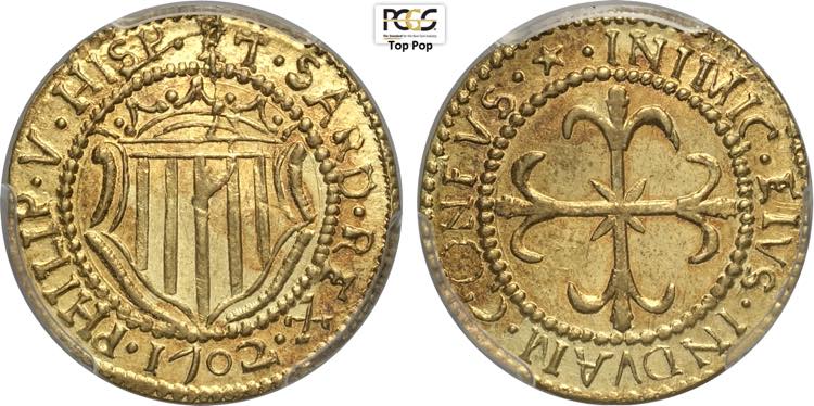 Cagliari, Filippo V (1700-1719) ... 