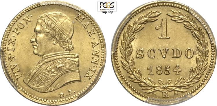 Roma, Pio IX (1846-1870), Scudo ... 