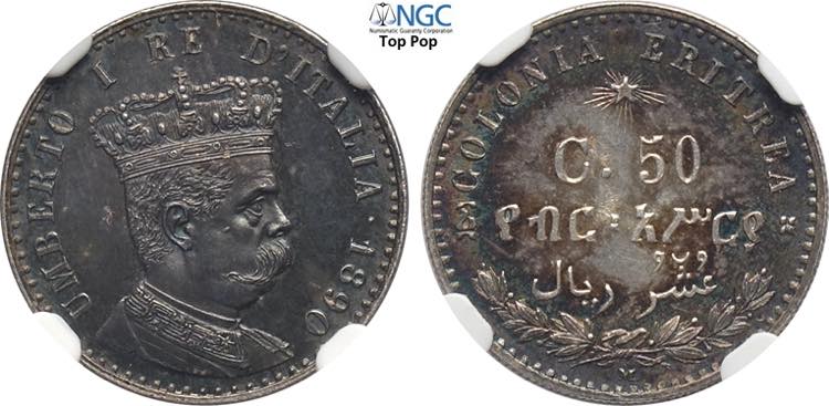 Regno dItalia, Umberto I Colonia ... 