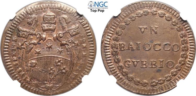 Gubbio, Pio VI (1775-1799), ... 