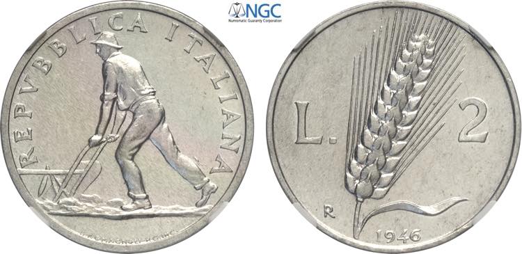 Repubblica Italiana, Monetazione ... 