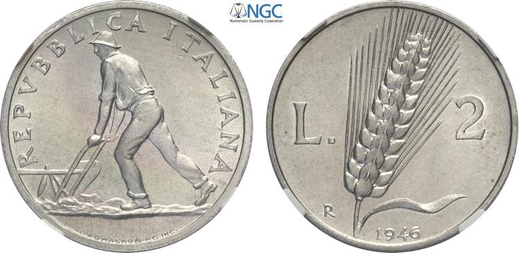 Repubblica Italiana, Monetazione ... 