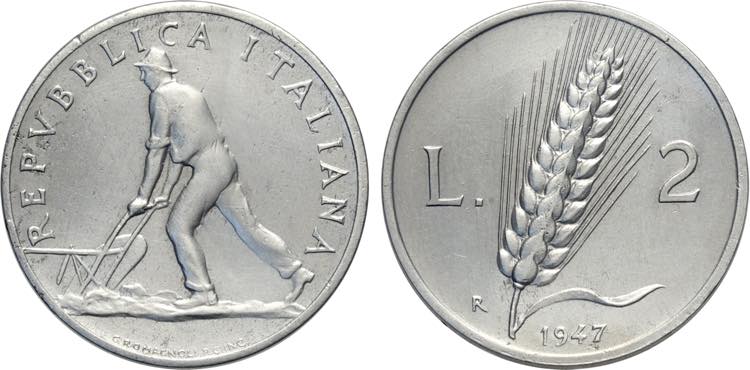 Repubblica Italiana, Monetazione ... 